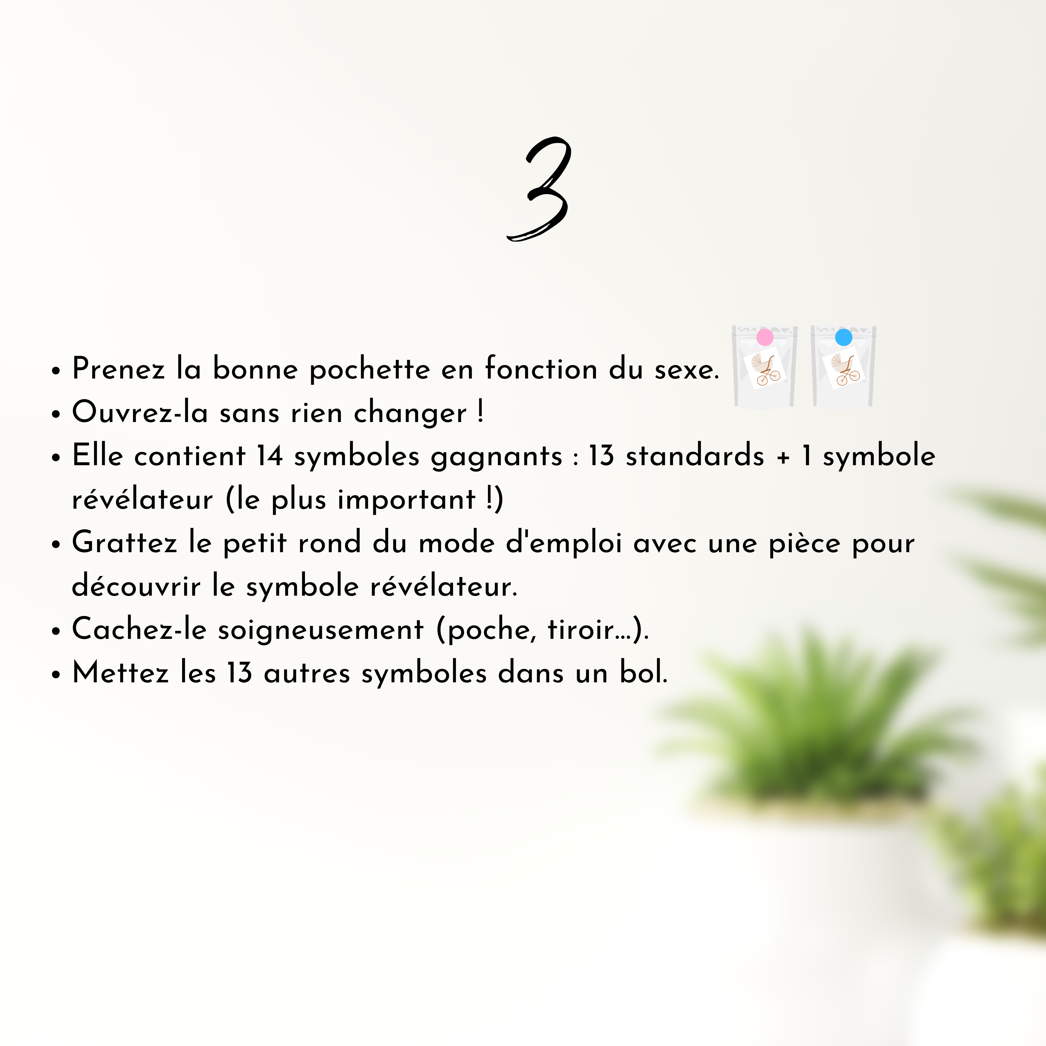 Bingo Géant Gender Reveal